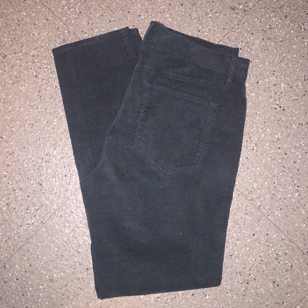 Green corduroys! NEVER WORN!!